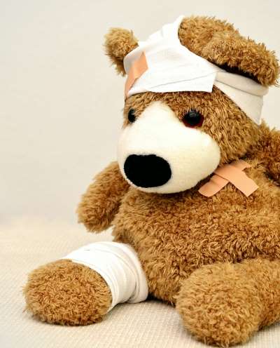 Teddy Bear with Bandages